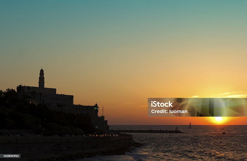 Sunset in Tel Aviv See my other Israel photos Jaffa Stock Photo