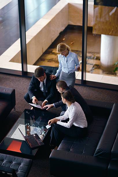 istock business people group  in a meeting at office 453835393