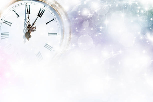 istock New Year's at midnight and holiday lights 453836923