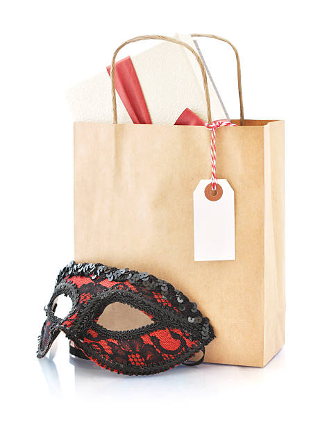 istock Paper bag with gifts 453843035