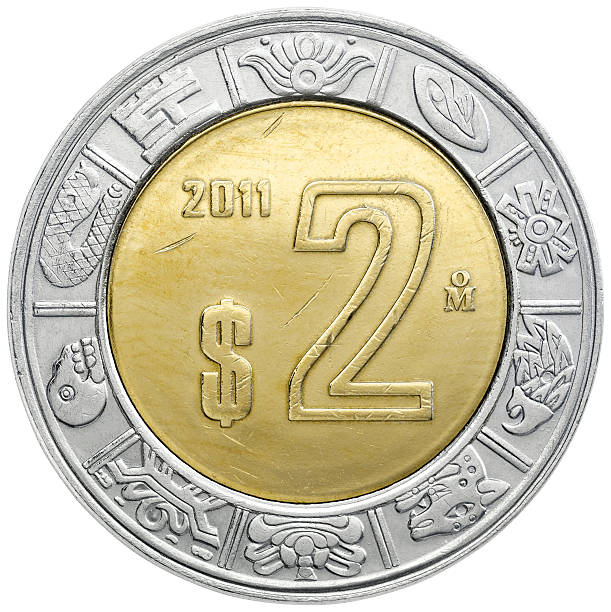 istock Obverse of the Mexican two pesos coin 453844241