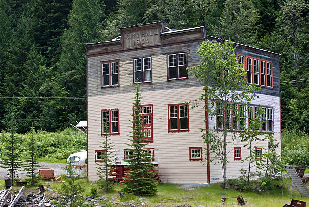 istock City Hall in Ghost Town 453845001