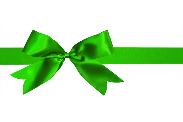 istock green ribbon and bow 453850345