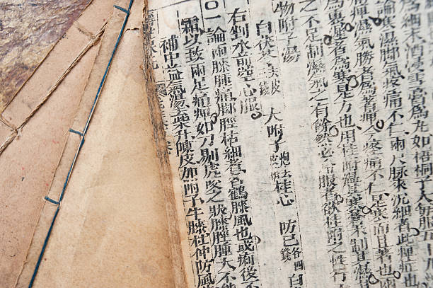 istock Chinese traditional medicine ancient book 453851373