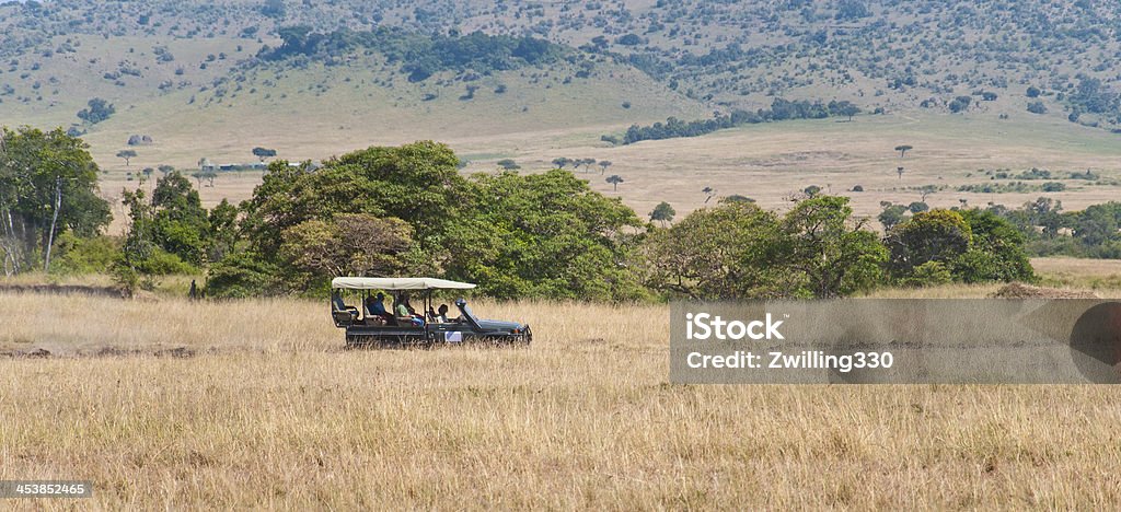 safari in jeep - Foto stock royalty-free di Safari