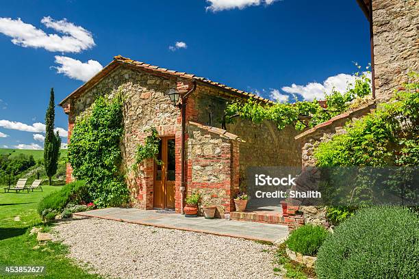Summer Cottage Agriturismo In Tuscany Italy Stock Photo - Download Image Now - Tuscany, Villa, Italy
