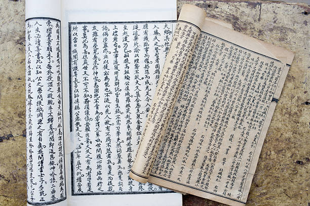 istock Chinese traditional medicine ancient book 453853023
