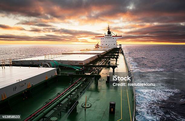Cargo Ship Underway Stock Photo - Download Image Now - Large, Ship, Nautical Vessel
