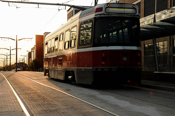 istock streetcar sunset two 453867555