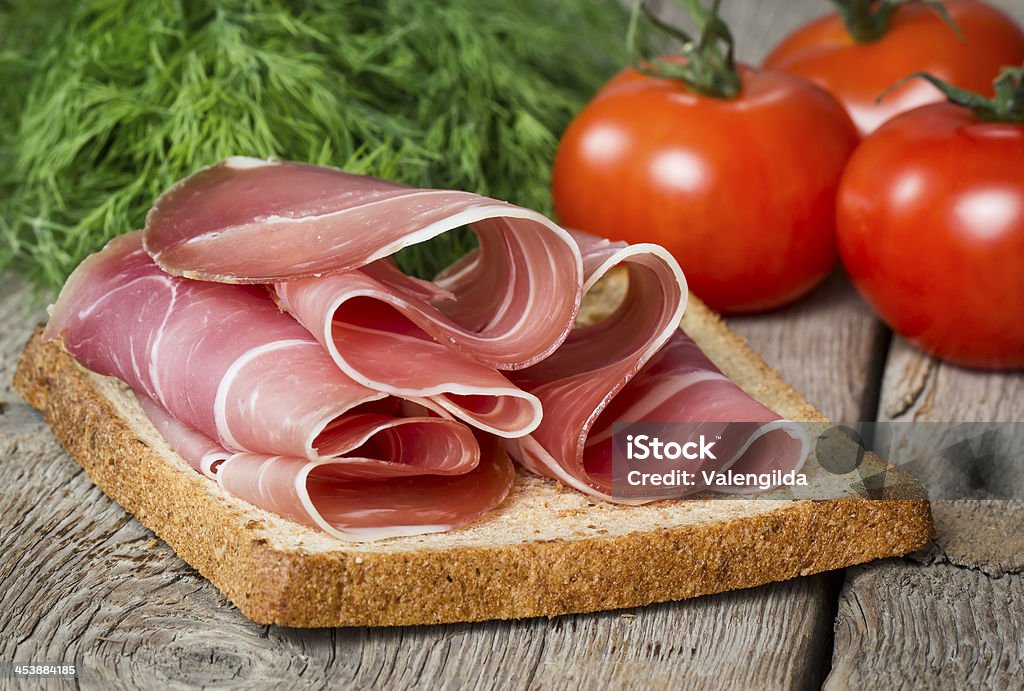 Sarnwich с ветчиной - Стоковые фото Бутерброд роялти-фри