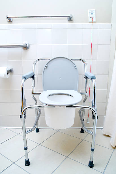 Portable Toilet stock photo