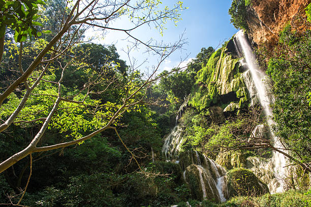 istock Beautiful erawan waterfall in kanchanaburi 453911673