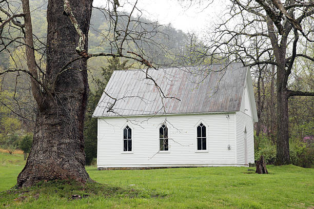 istock Old Abandoned Church in Virginia 453911831