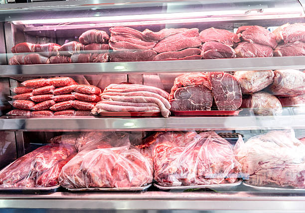 istock Raw meat at the butcher 453912931