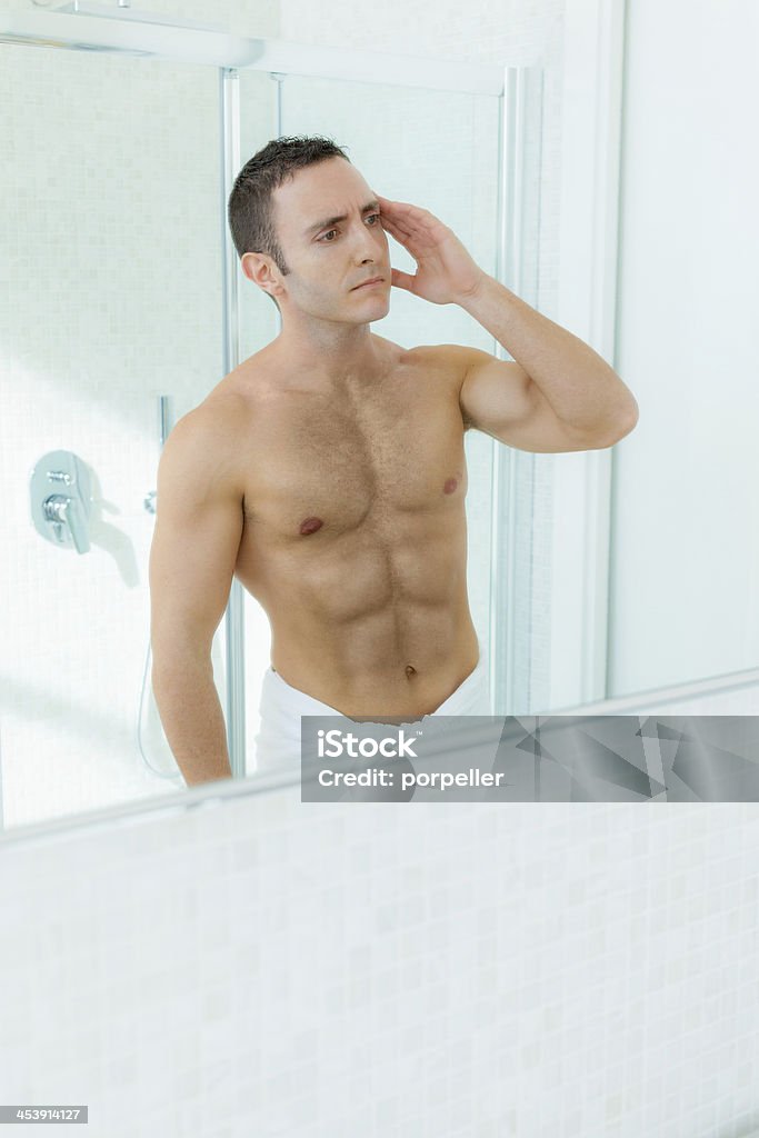 O banheiro - Foto de stock de Adulto royalty-free