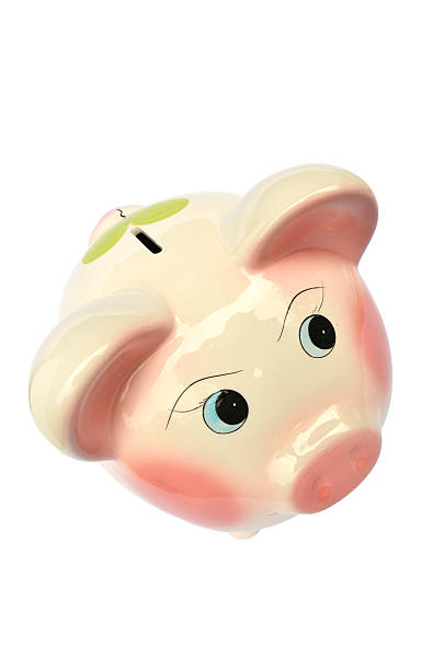 istock Piggy bank isolated 453919001