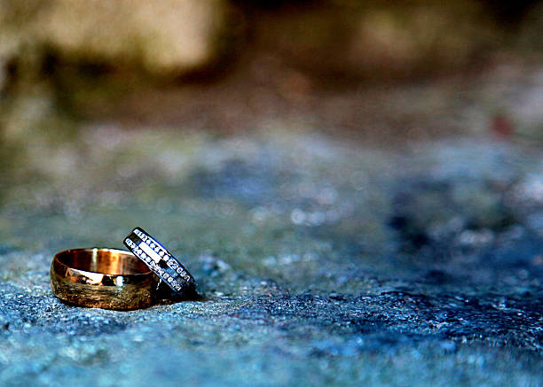 Wedding Rings stock photo