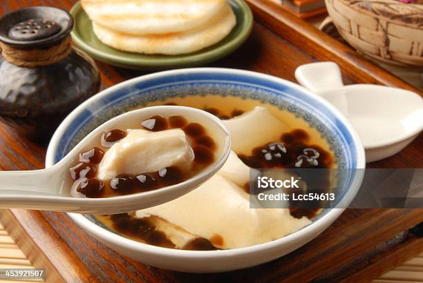 Tofu Pudding With Tapioca Ball Stock Photo - Download Image Now - Asia, Backgrounds, Bean