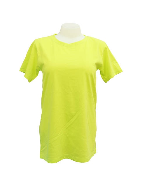 istock female tshirt template on the mannequin 453926223