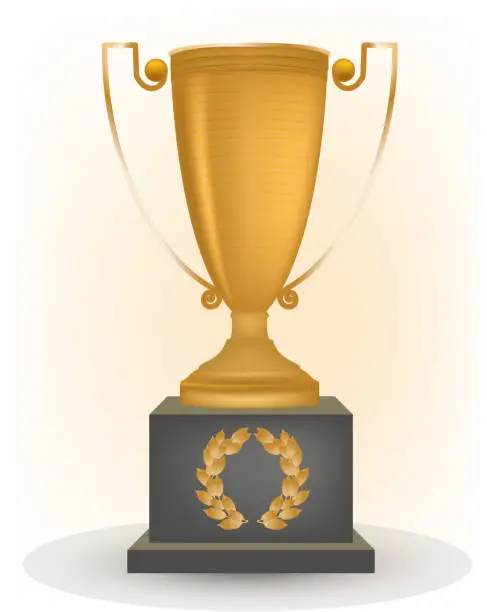Vector illustration of Award_Cup