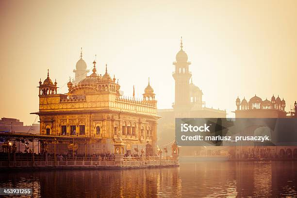 Sikh Gurdwara Golden Temple In Amritsar Punjab India Stock Photo - Download Image Now