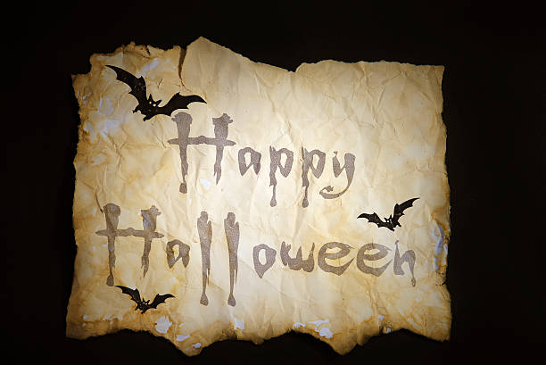 istock Old paper Halloween of background 453932903