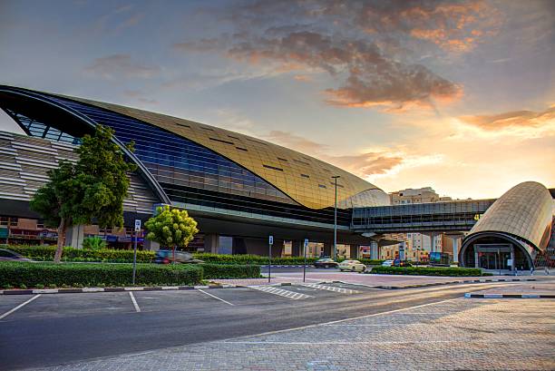istock A beautiful sunset behind a modern building  453933133