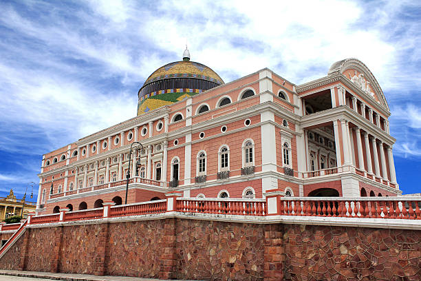 Opera House di Manaus - foto stock