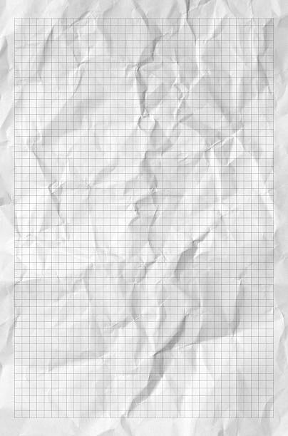 handgefertigte diagramm faltig weißbuch textur oder hintergrund. hohe auflösung. - paper ruled old striped stock-fotos und bilder
