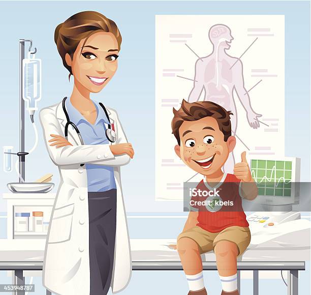 남자아이 의사는 의사에 대한 스톡 벡터 아트 및 기타 이미지 - 의사, 건강관리와 의술, 아이