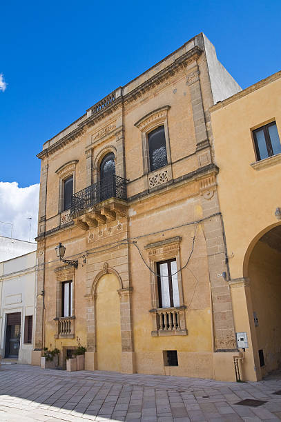 istock Historical palace. Presicce. Puglia. Italy. 453951077