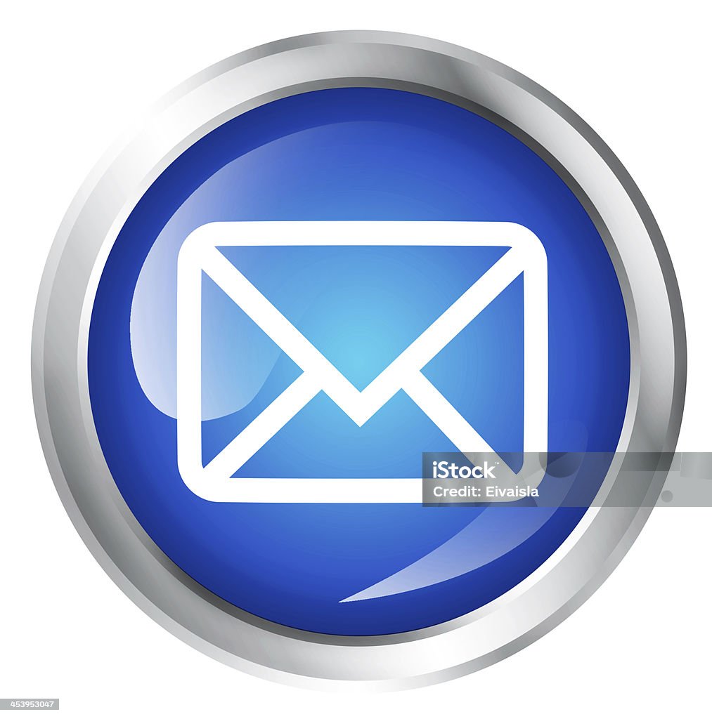 E-Mail-Symbol - Lizenzfrei Abschicken Stock-Foto