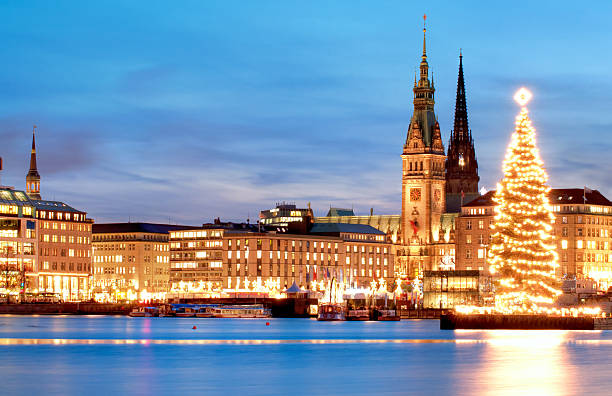 istock hamburg, germany, at X-mas time. 453954625