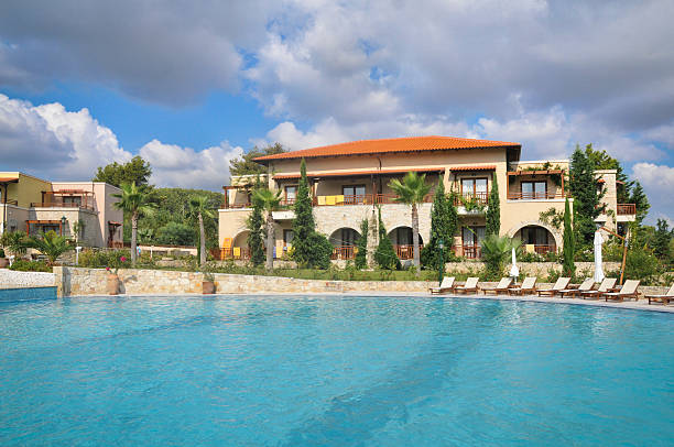istock Building of the luxury hotel 453956621