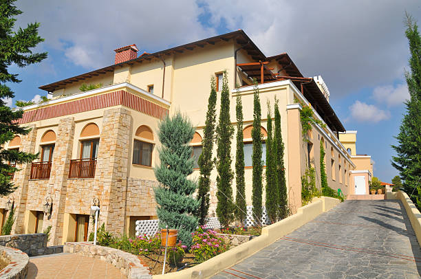 istock Building of the luxury hotel 453956647