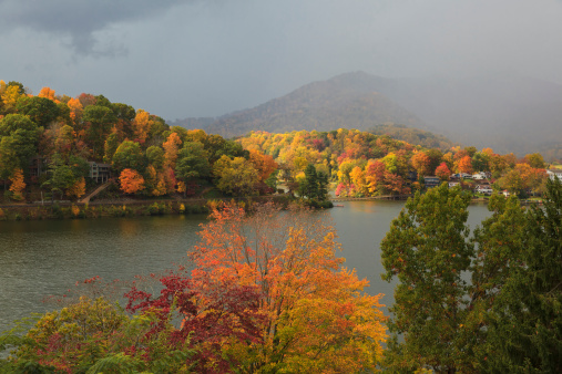 Lake Junaluska in the Mountains of North Carolina