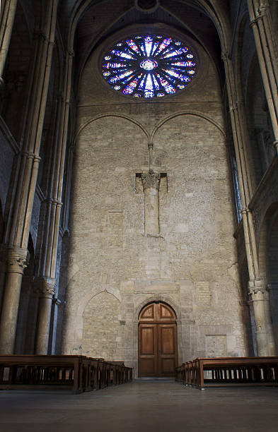 istock Interior of Saint Remi Basilica in Reims 453978795