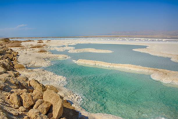 istock Salt on the Dead Sea 453981777