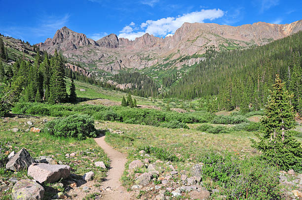 istock Hiking Trail, Colorado Rockies 453983197