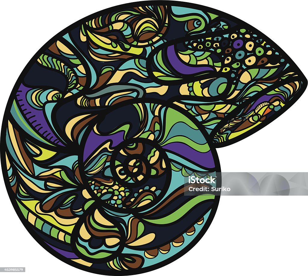 Shell Absract Image Shell Stock Illustration - Download Image Now - Abstract, Abundance ...