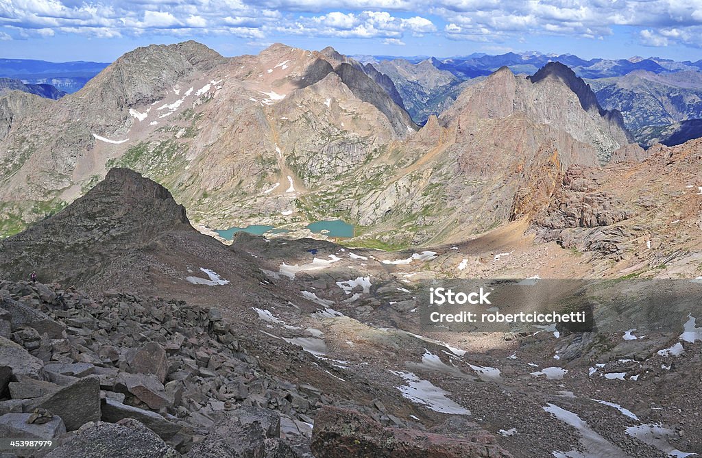 Monte Eolus, Montanhas Rochosas, Colorado - Foto de stock de Montanha royalty-free