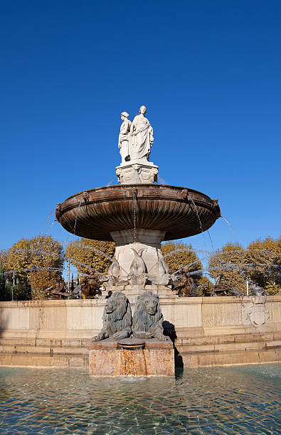 istock Fountain Rotunda (1860) Aix-en-Provence, France 453988463