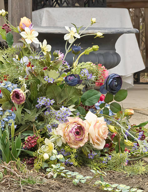 istock Garden wedding flowers 453989045