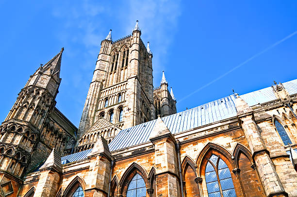 istock Lincoln cathedral and towers 453995703