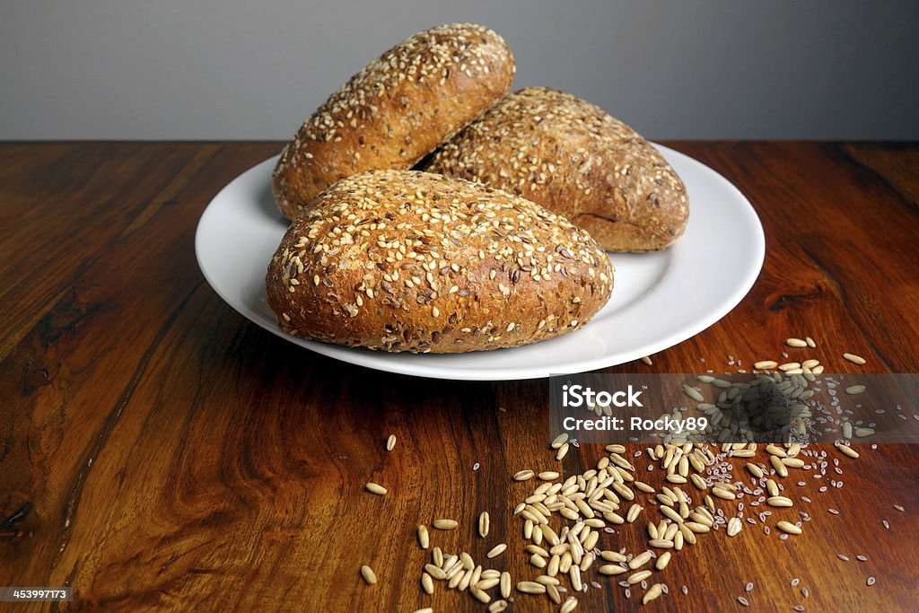 Healthy low carb rolls Shot of healthy low carb and high protein buns - perfect for body-conscious people or people dieting with Atkins 7-Grain Bread Stock Photo