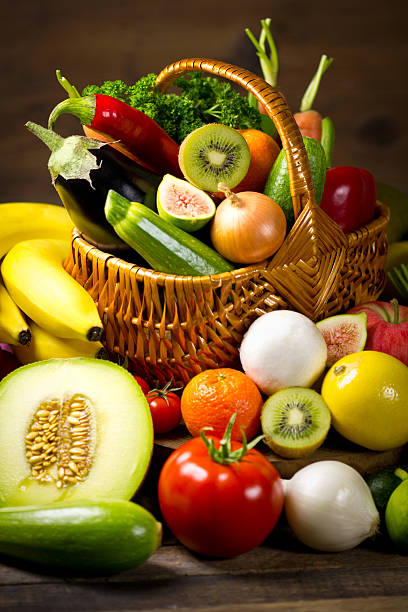 istock Fresh, organic vegetables and fruits 454037969