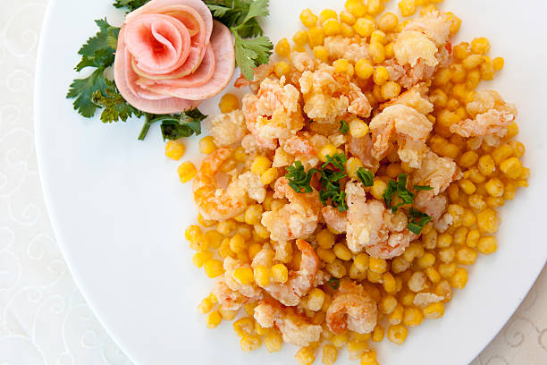 istock Corn and Prawns a Chinese Cuisine 454045755