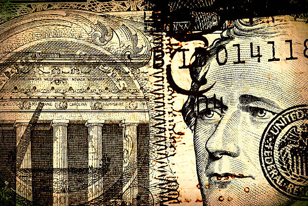 tło dolar usa - federal building currency dollar sign commercial activity zdjęcia i obrazy z banku zdjęć