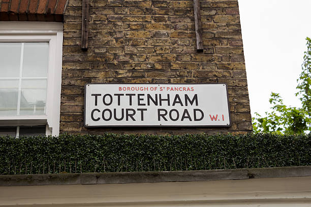 Tottenham Court Road sign