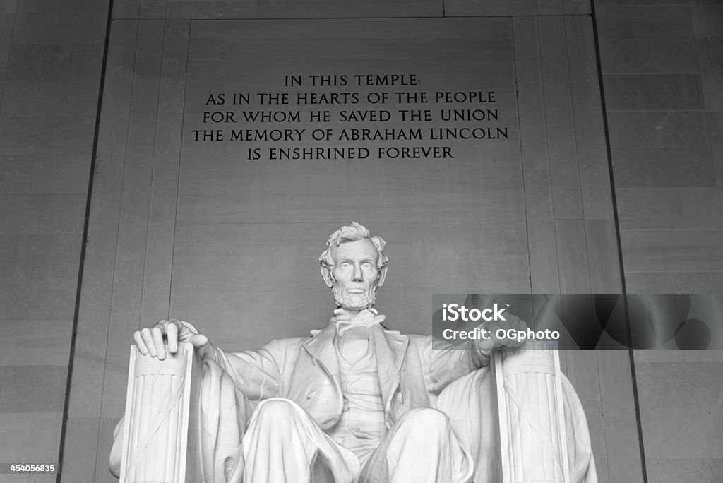 Abraham Lincoln Memorial -XXXL - Royalty-free Abraham Lincoln Foto de stock